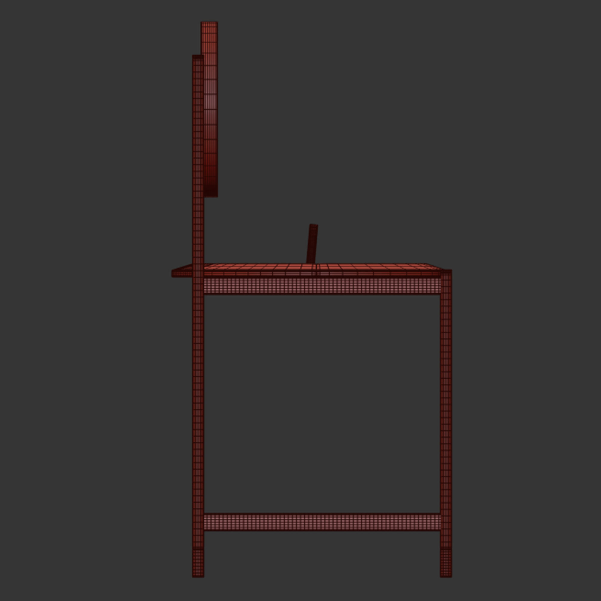 Ninfea desks coiffeuse by porada  3D model_6