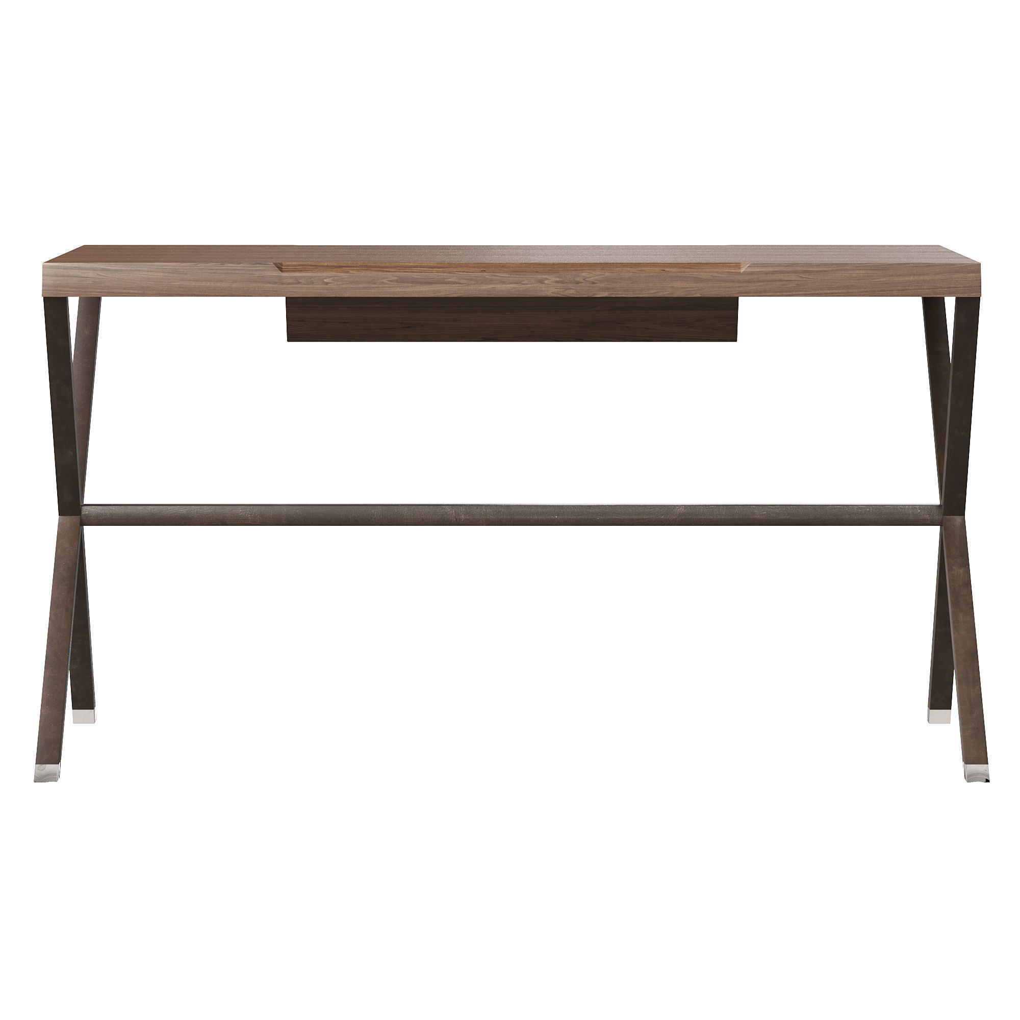 Stylo Wood table by porada 3D model_1