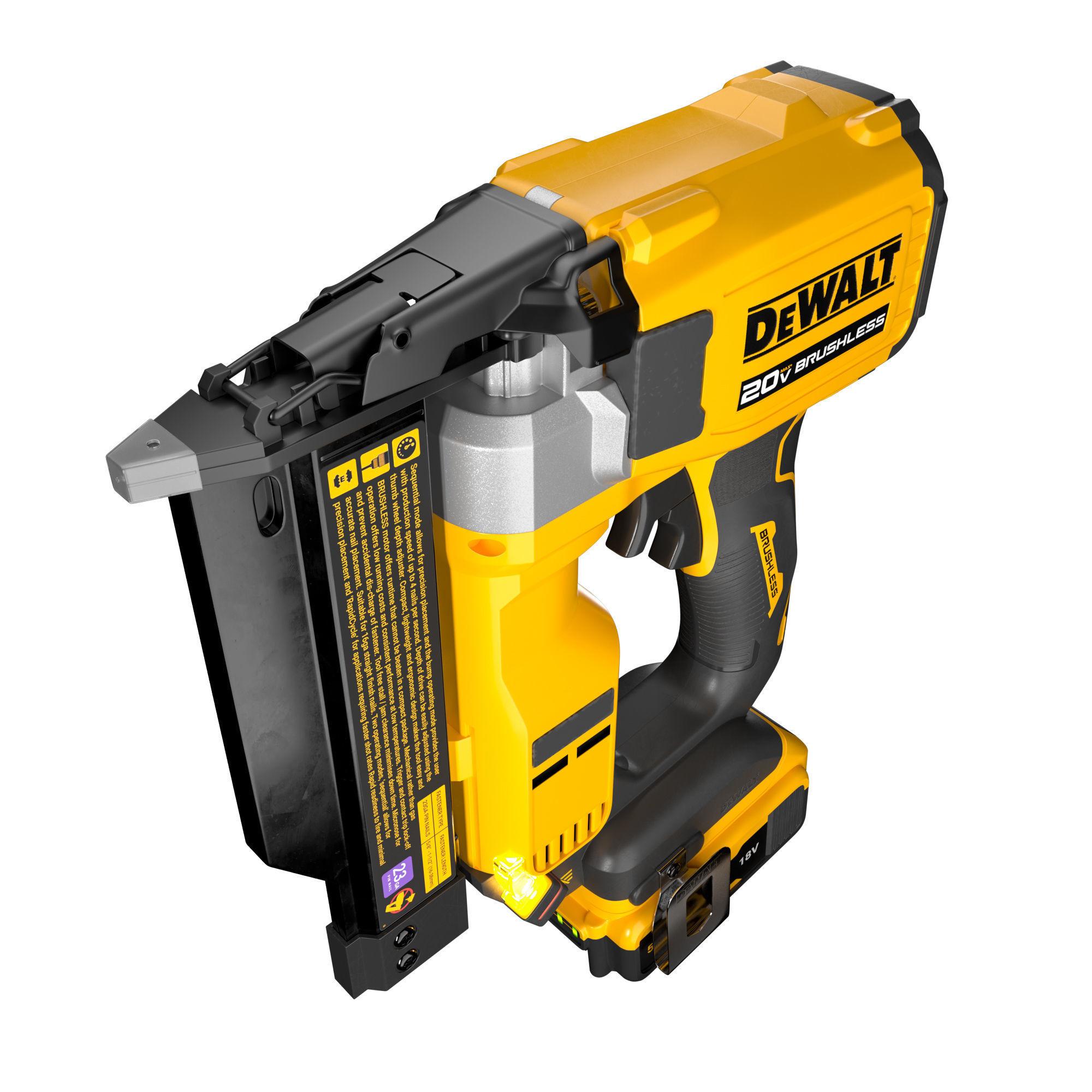 Dewalt nailgun 3D model_2