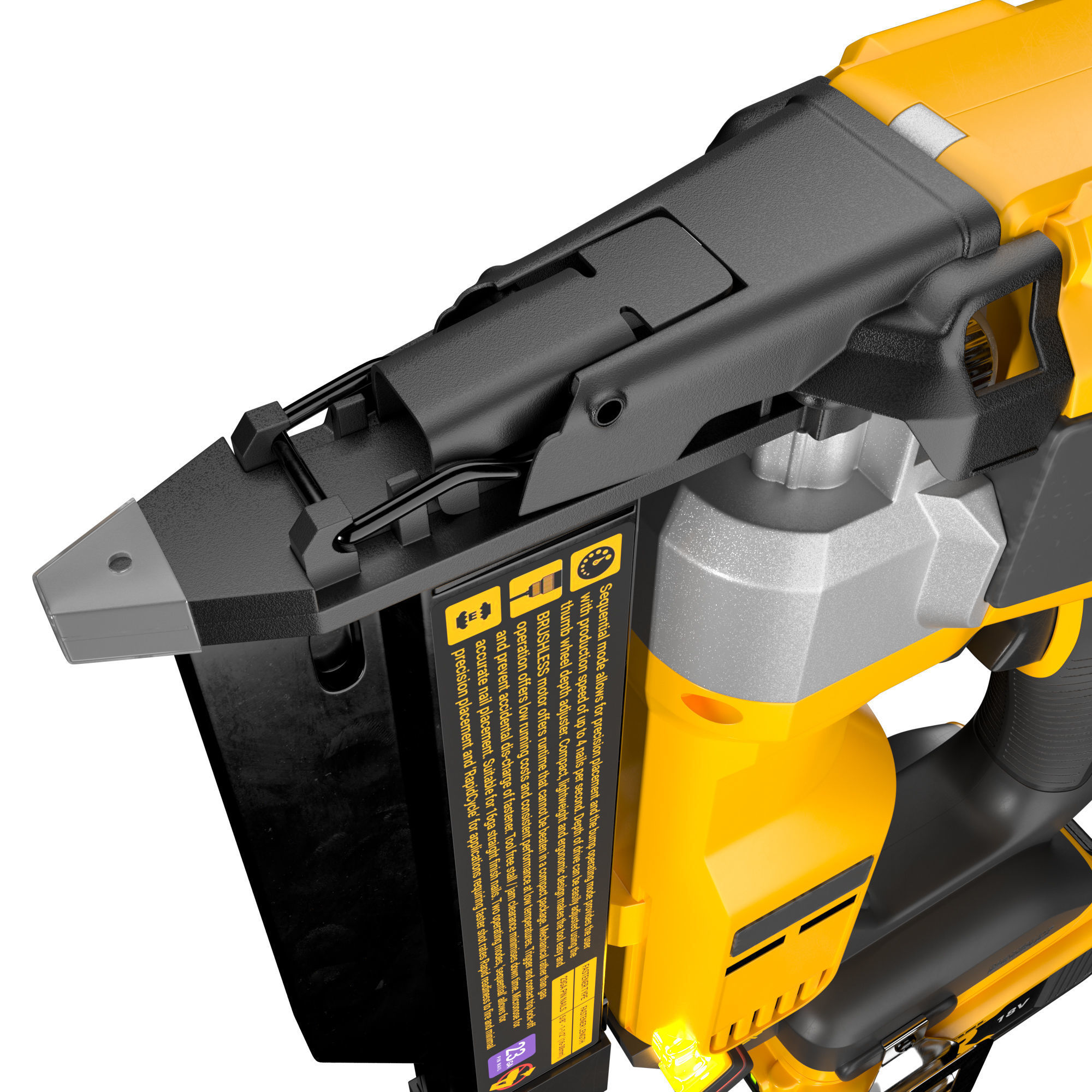 Dewalt nailgun 3D model_3