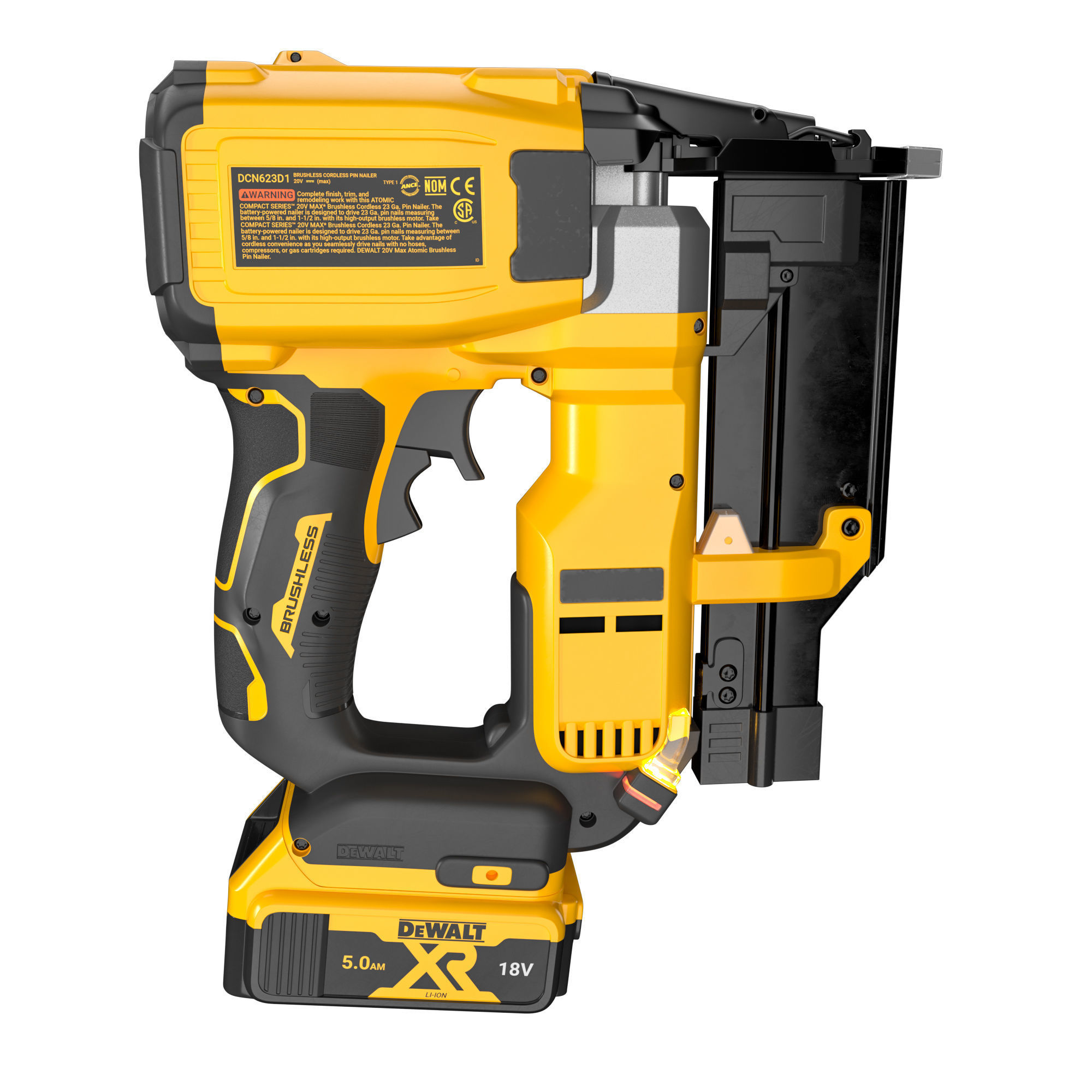 Dewalt nailgun 3D model_1