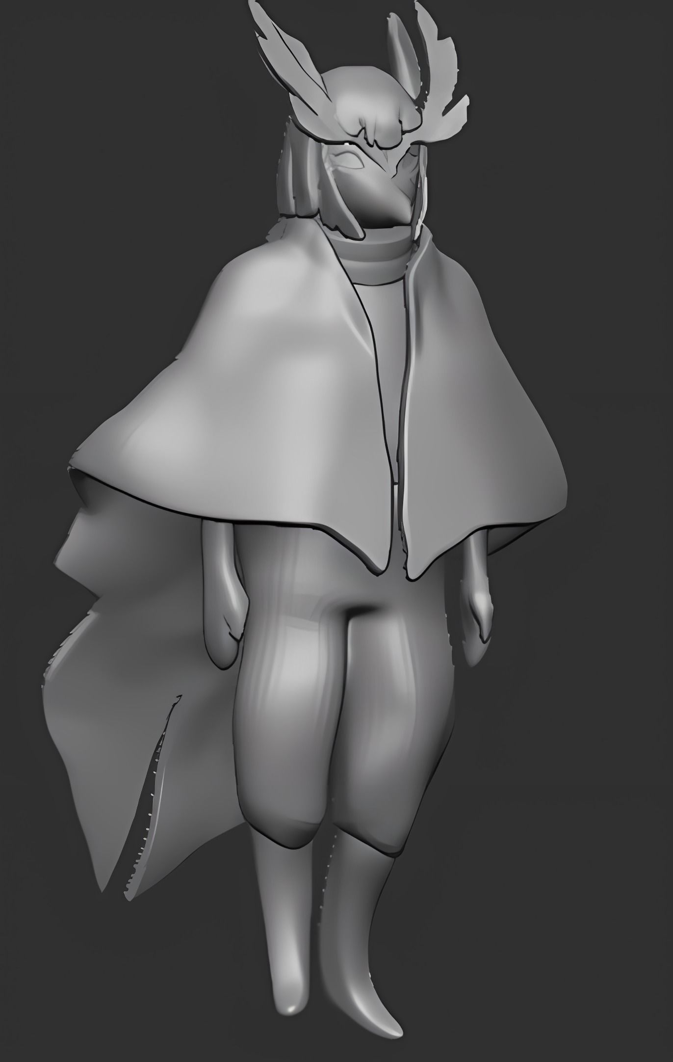 Sky game Spirit 3D print model_1