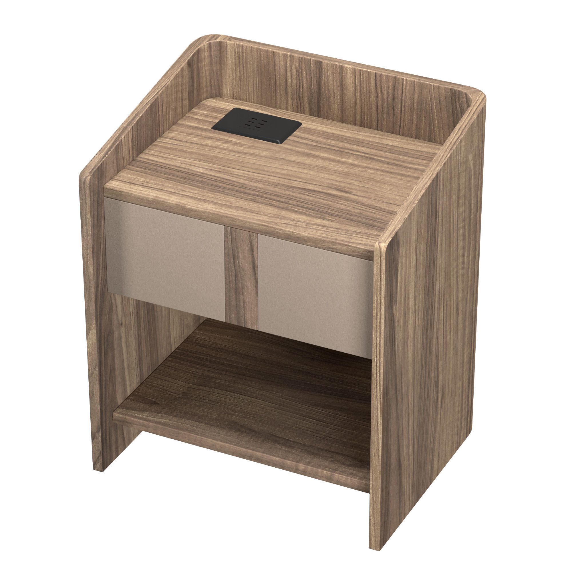 Nightstand Lizza 3D model_3
