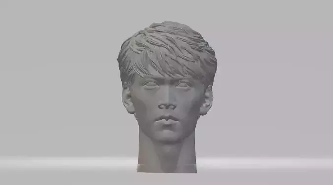 Ultraman Tiga Large Ancient Head 3D Model