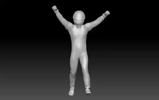 CAR DRIVER FORMULA ONE 1 3D print model