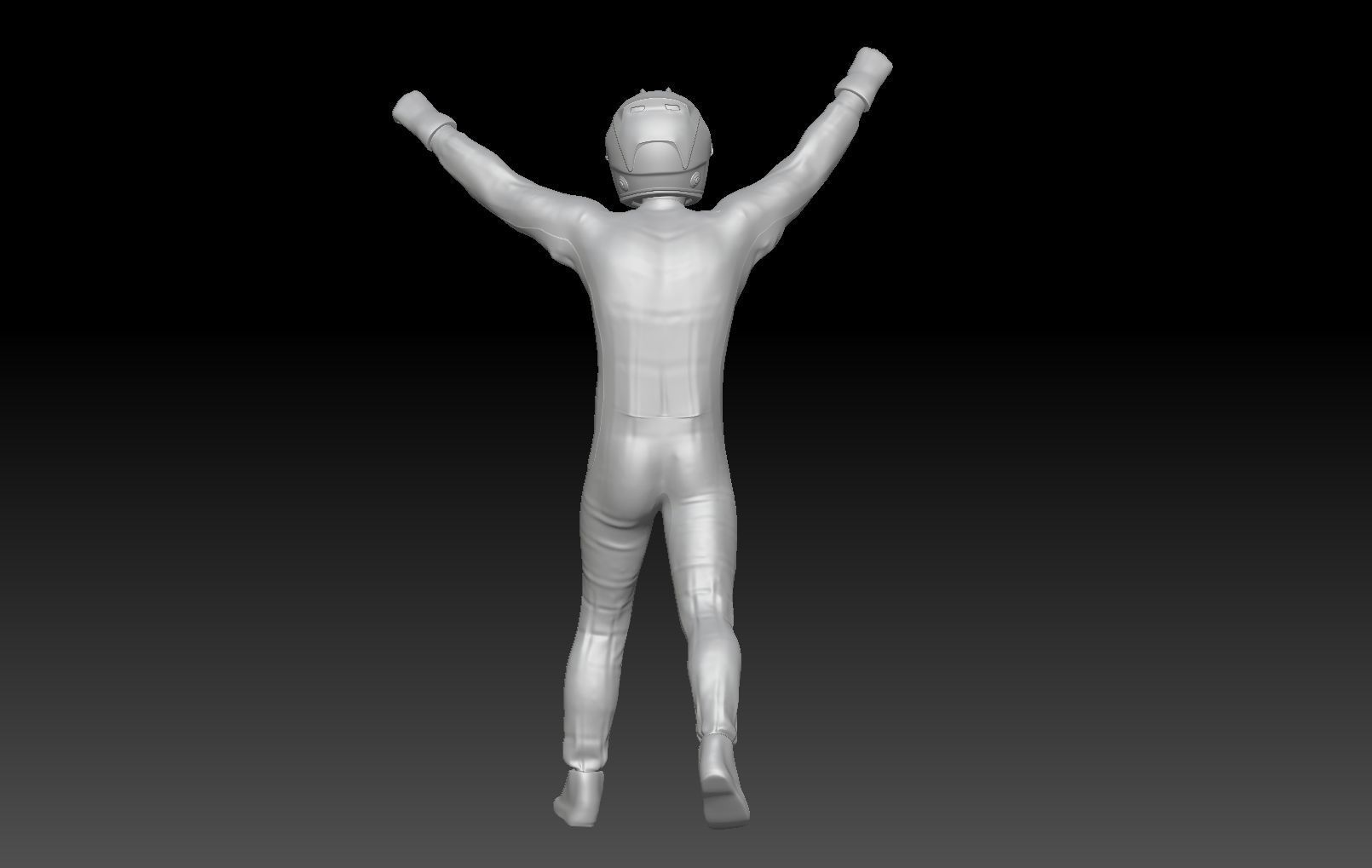 CAR DRIVER FORMULA ONE 1 3D print model_2