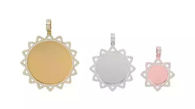 Picture pendant 1-2 inch N 85