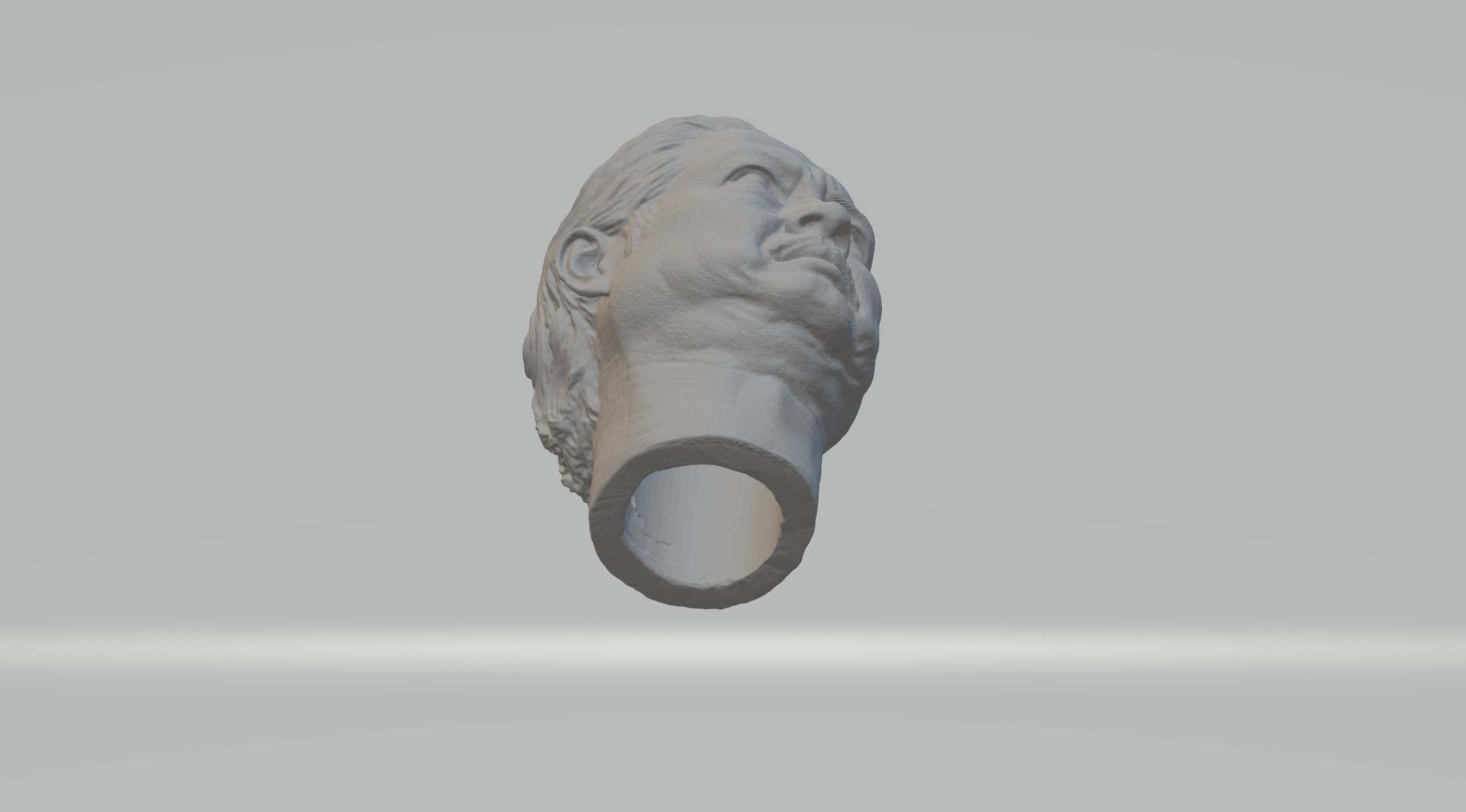 Sammo Hung Head 3D Model 3D print model_4