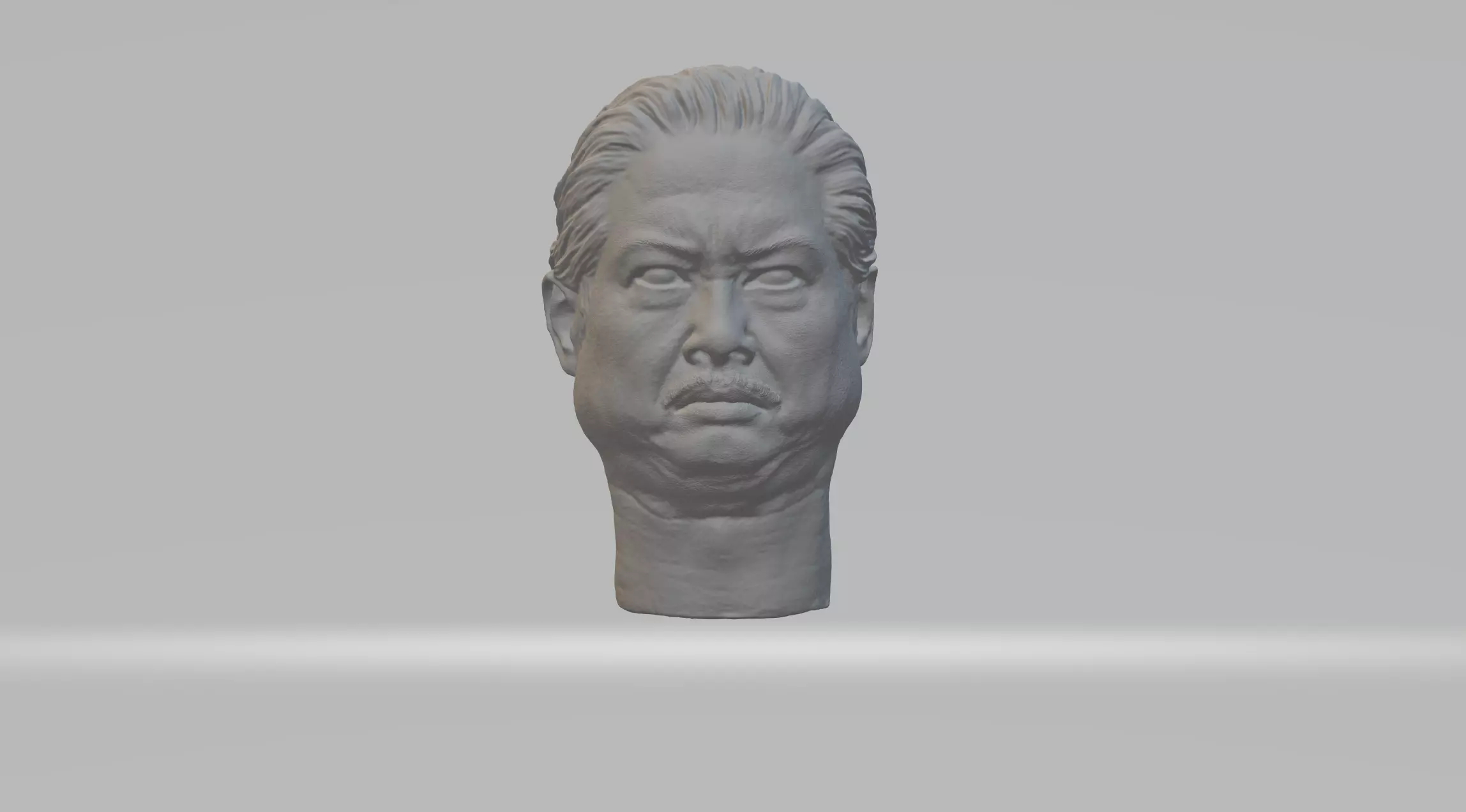 Sammo Hung Head 3D Model 3D print model_0