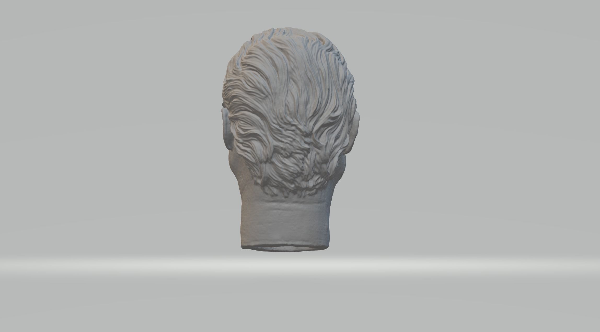 Sammo Hung Head 3D Model 3D print model_2