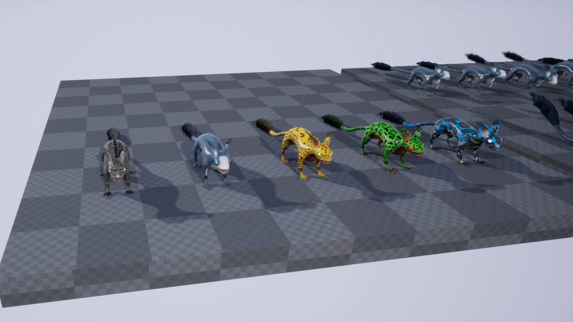 Evil dragon Low-poly 3D model_22