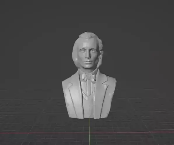 Johannes Brahms 3D print model