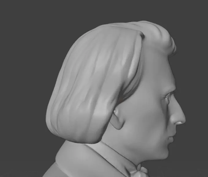 Johannes Brahms 3D print model_12