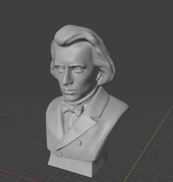 Johannes Brahms 3D print model_10