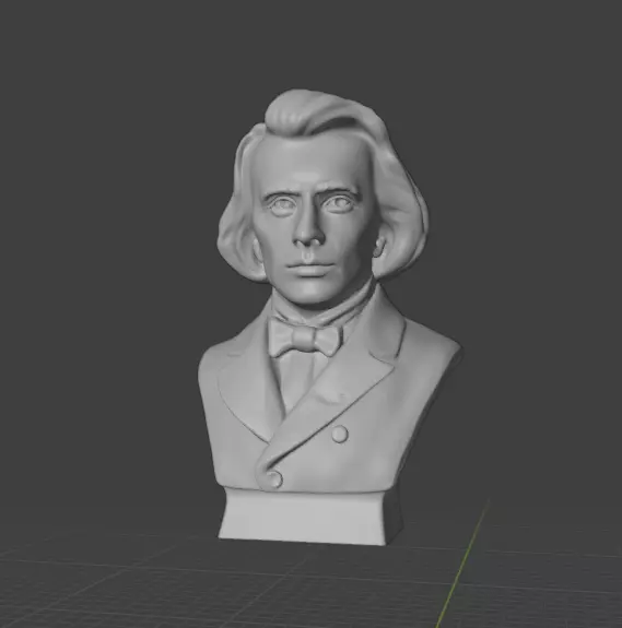 Johannes Brahms 3D print model_5