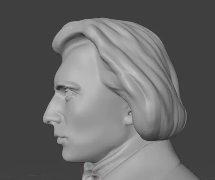 Johannes Brahms 3D print model_16