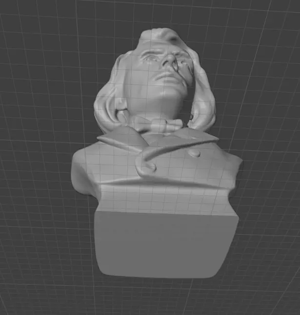 Johannes Brahms 3D print model_19