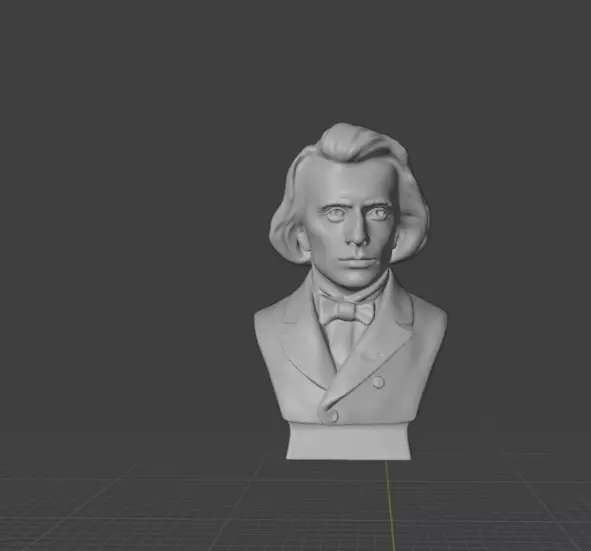 Johannes Brahms 3D print model_6