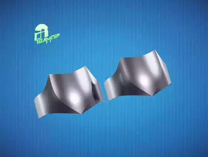 Custom Mandalorian Knee Armor