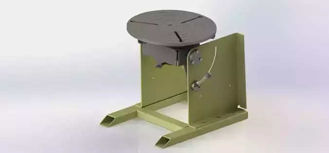 Welding Positioner Welding Rotator  For Manufacturing 3D model