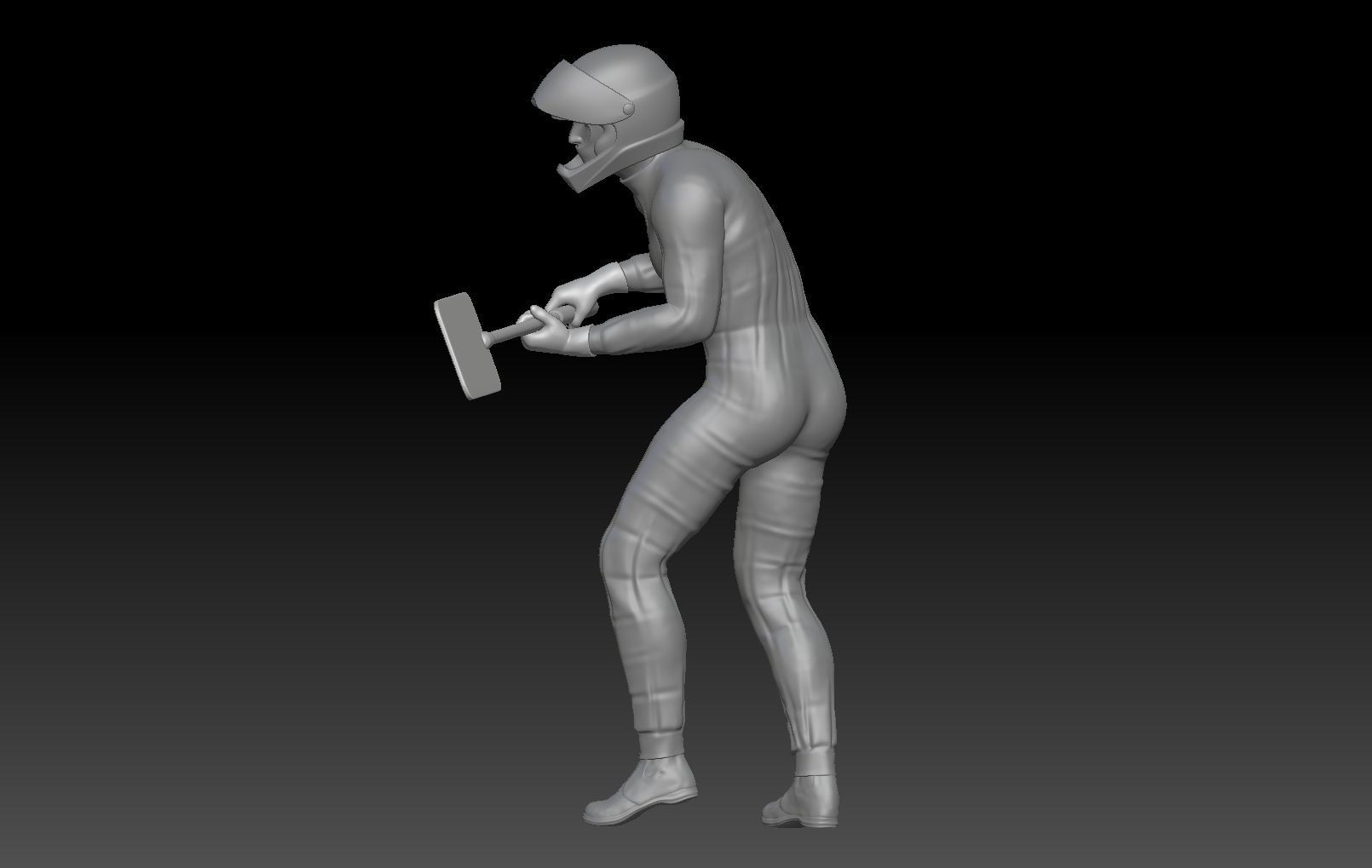 FORMULA ONE PIT STOP 4 3D print model_1