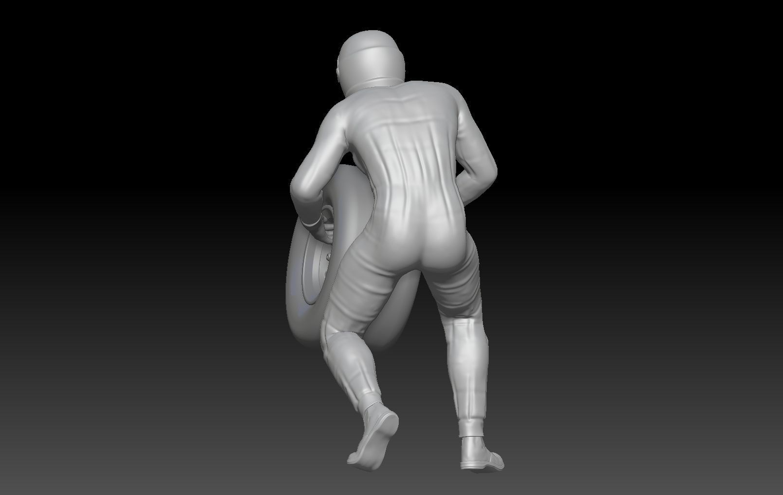 FORMULA ONE PIT STOP 5 3D print model_3