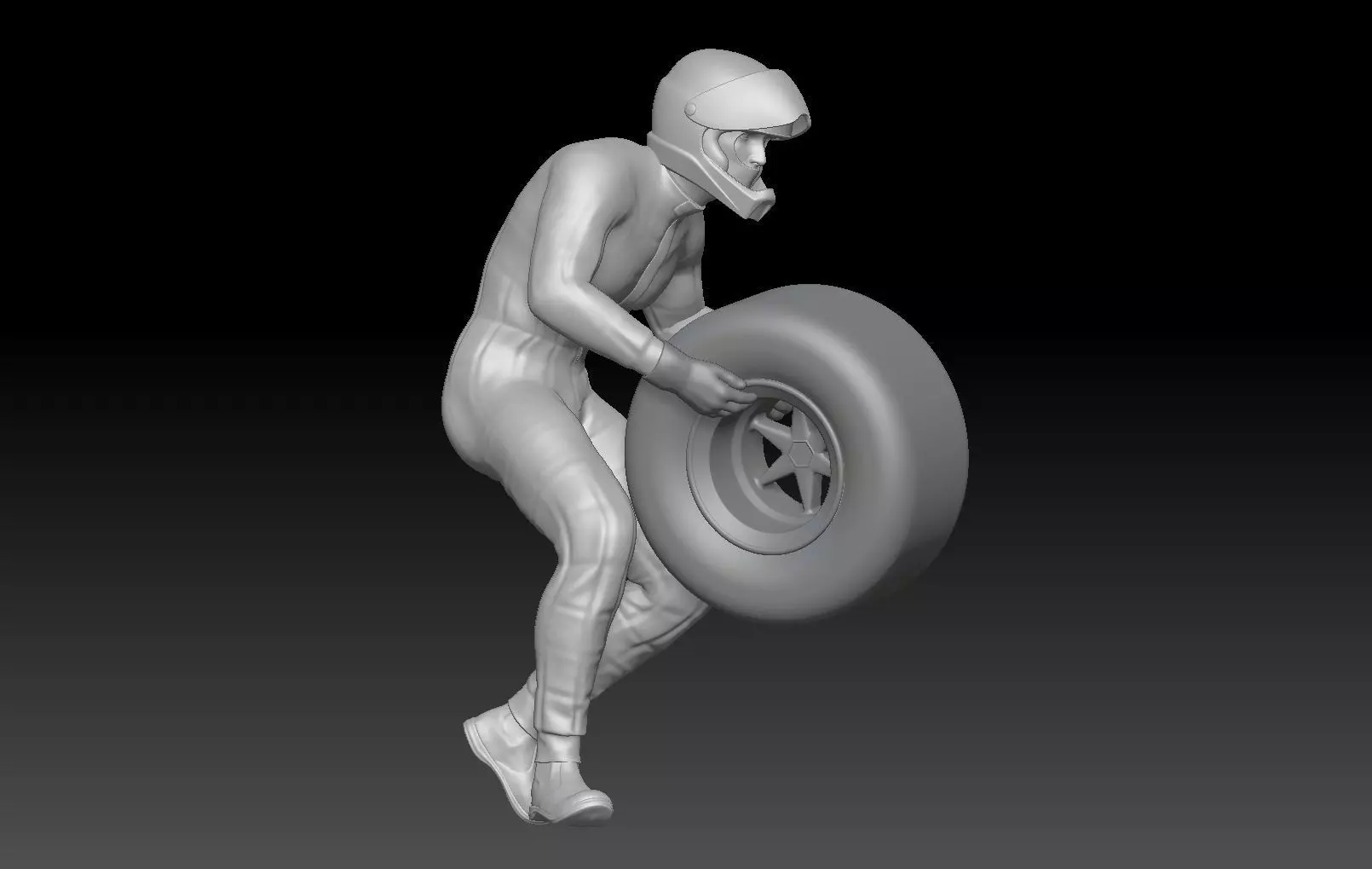 FORMULA ONE PIT STOP 5 3D print model_0
