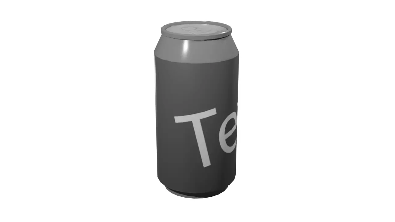 Can of Soda  Low-poly Low-poly 3D model_0