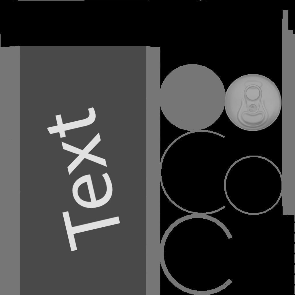 Can of Soda  Low-poly Low-poly 3D model_9