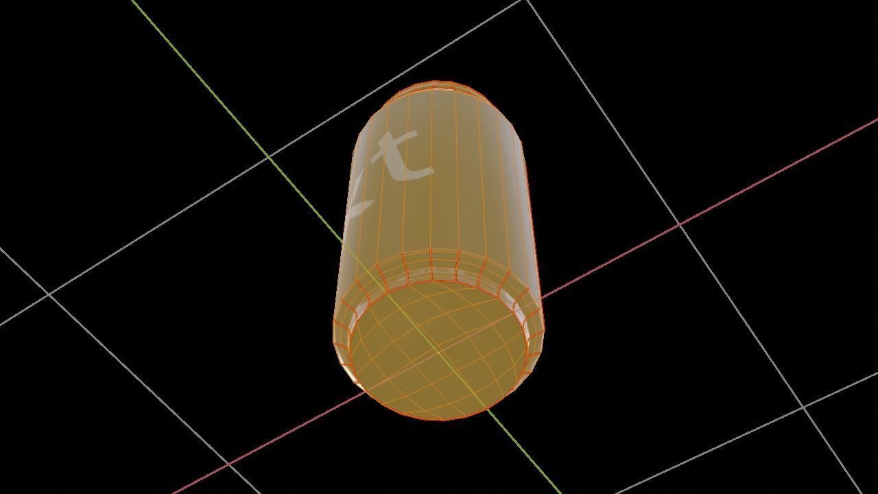 Can of Soda  Low-poly Low-poly 3D model_5