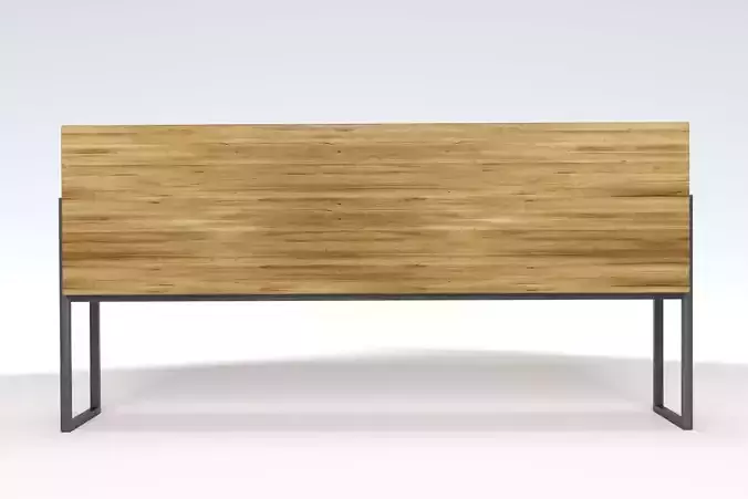 Uttermost Nevis Console 3D model