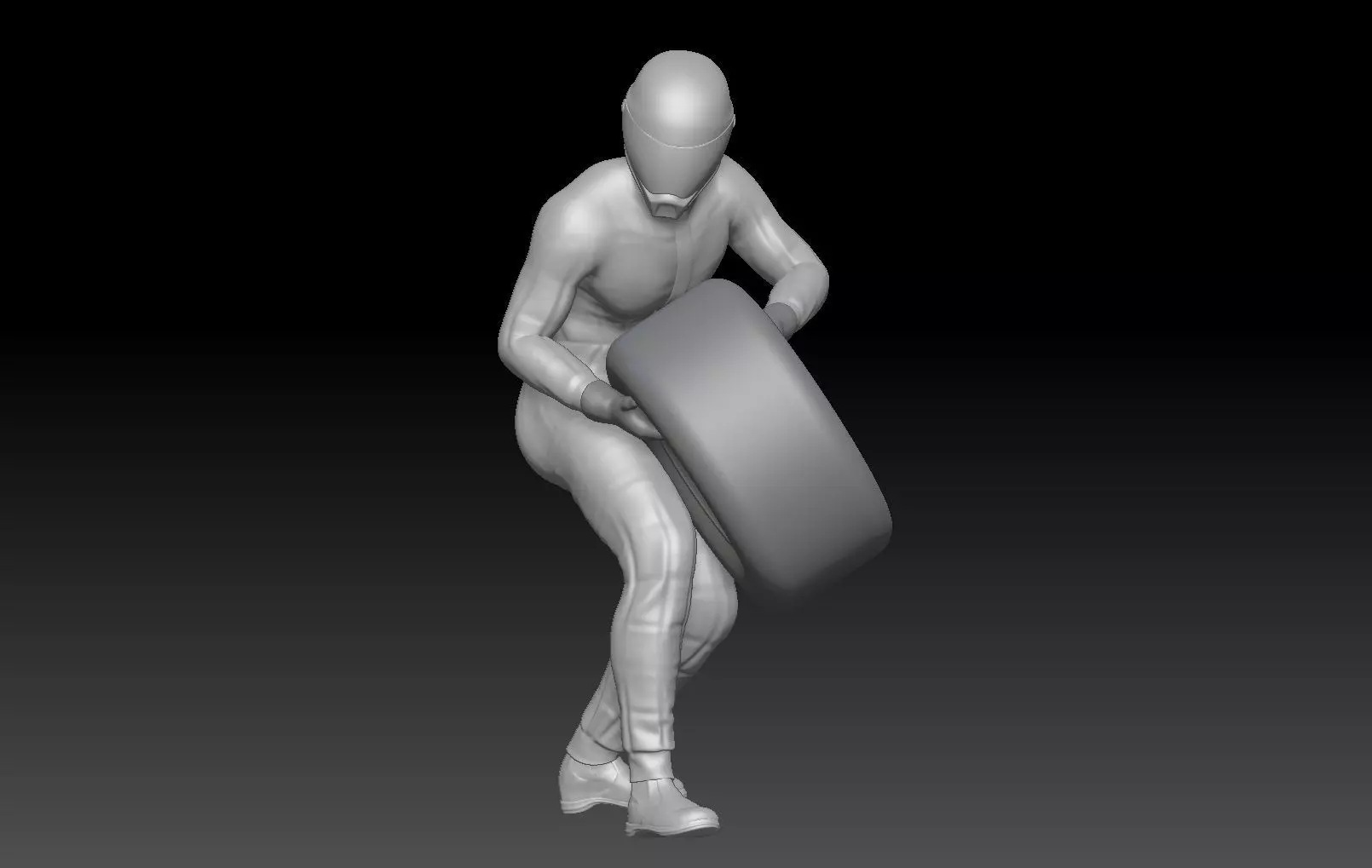 FORMULA ONE PIT STOP 13 3D print model