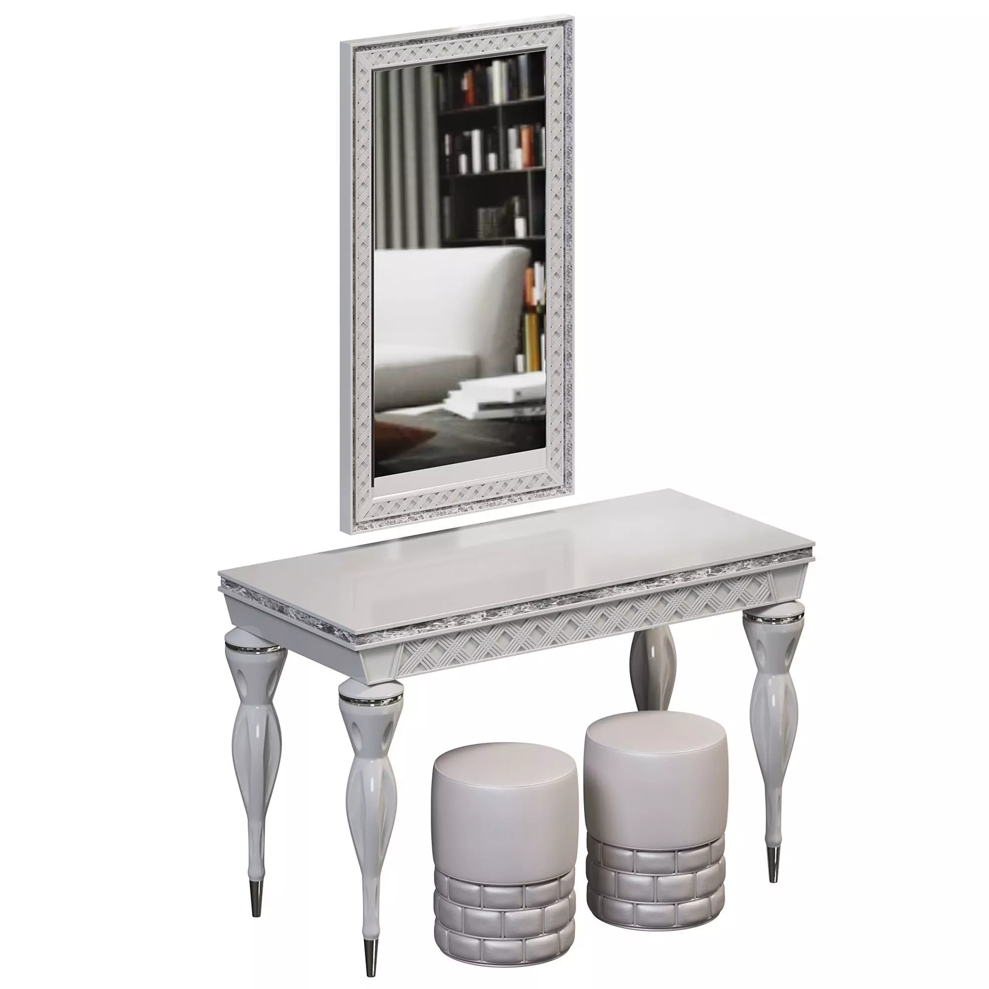 luxor-makeup-table by elve luxury 3D model