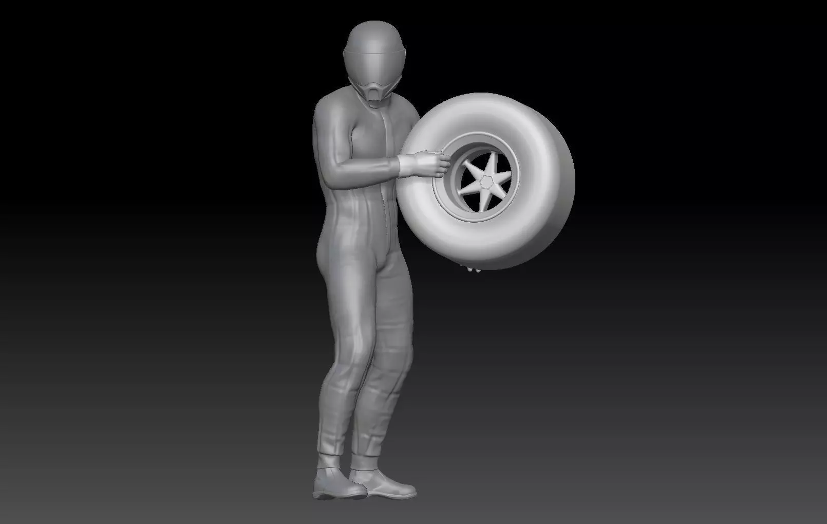 FORMULA ONE PIT STOP 16 3D print model