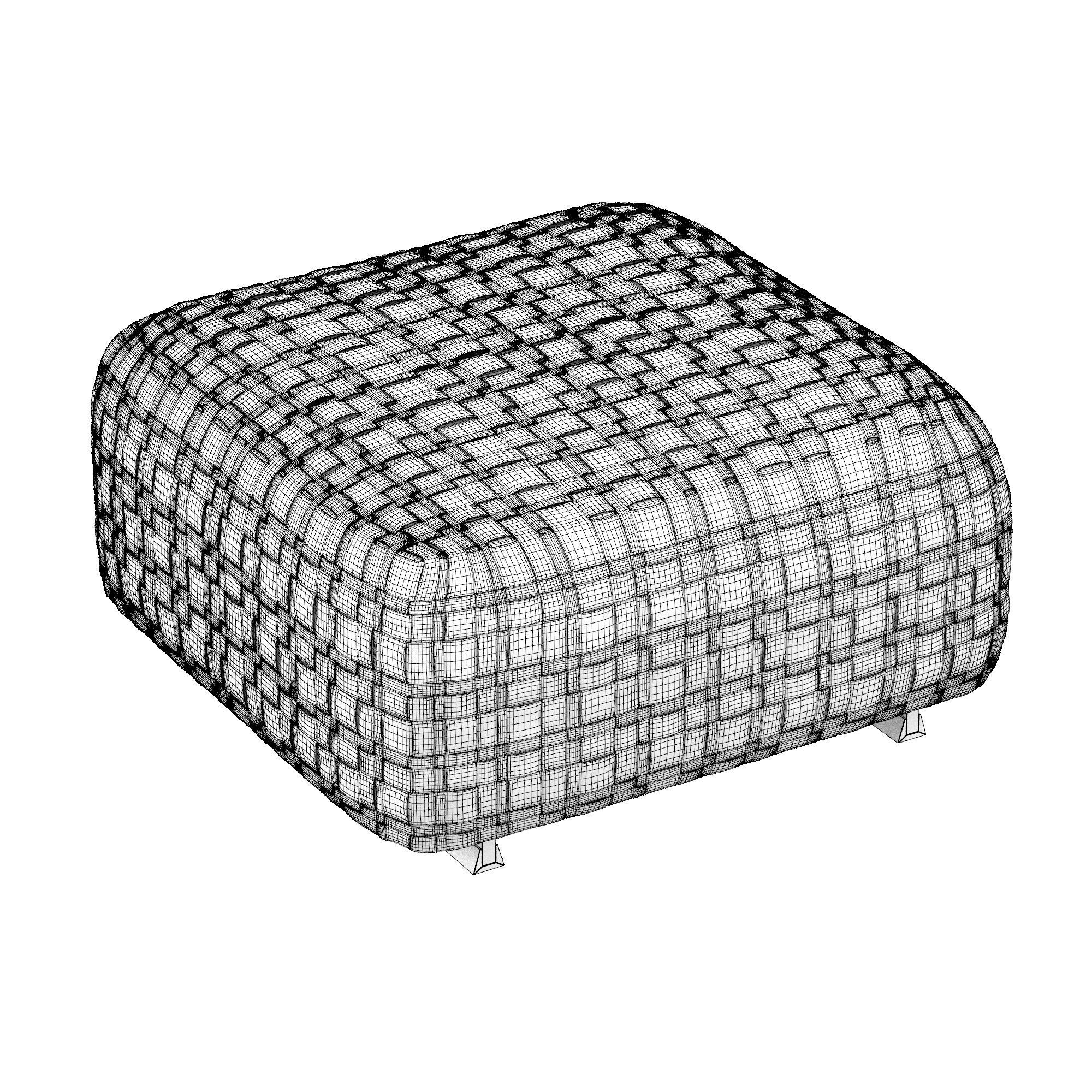 Pouf Bangkok 3D model_5