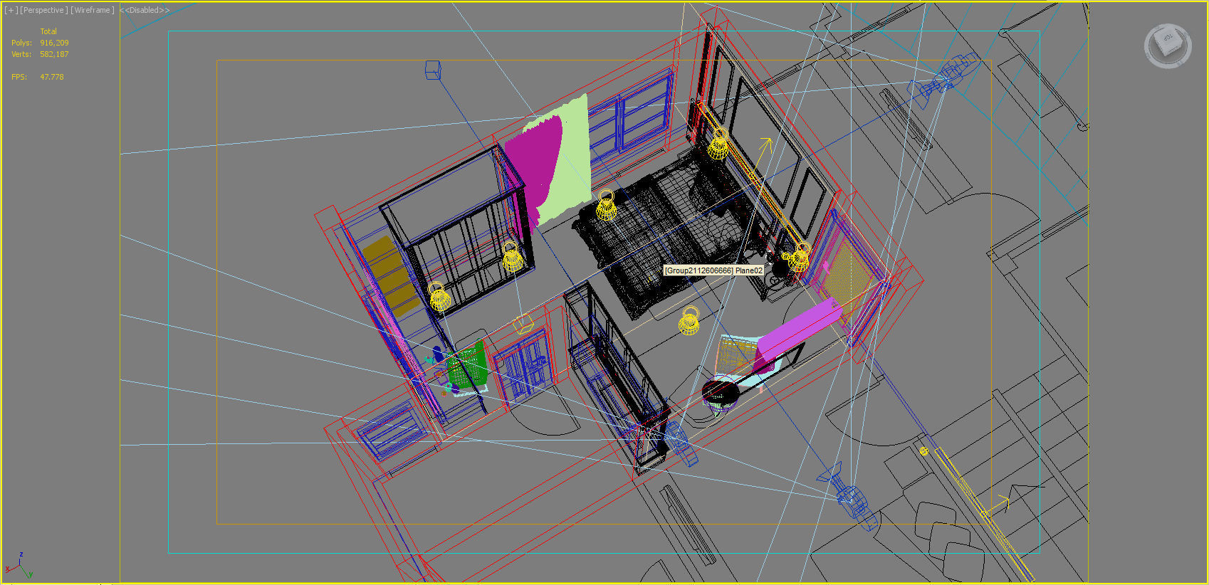 bedroom 5 3D model_7