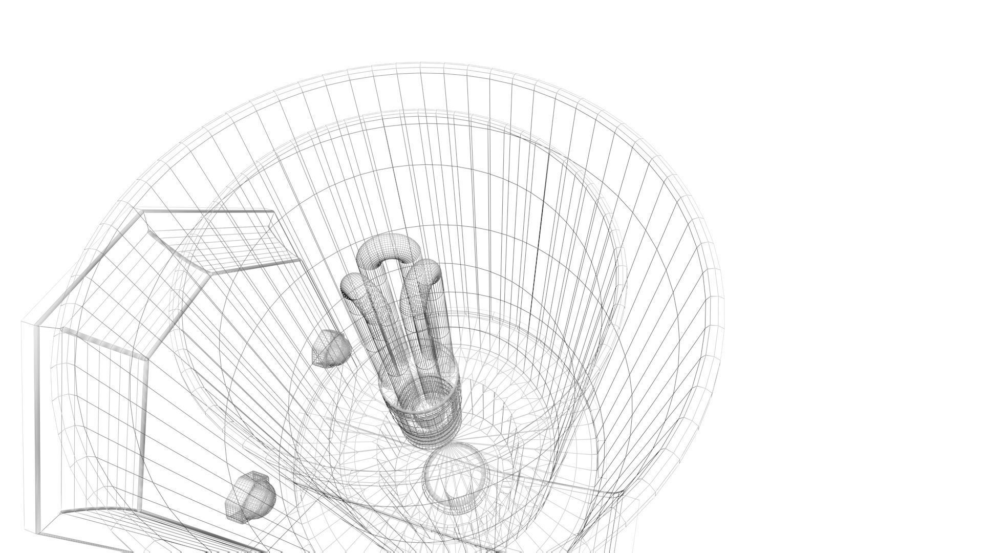 Wall Lamp 3D model_34