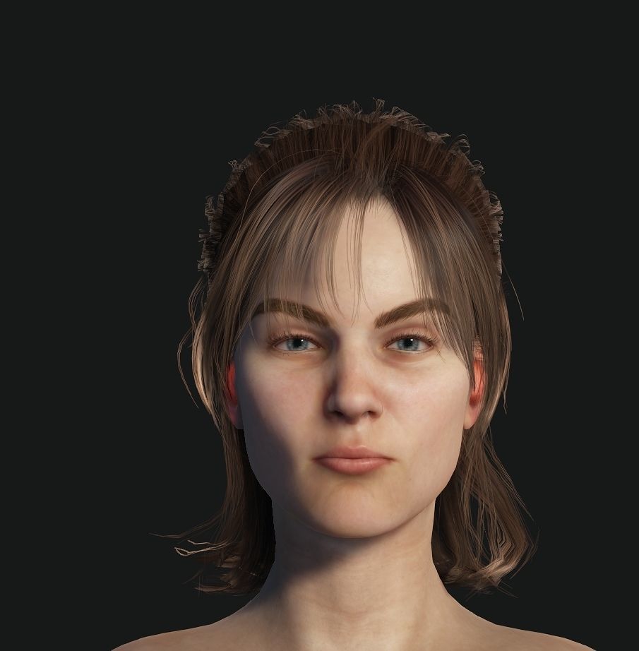 Family woman 3D model_51