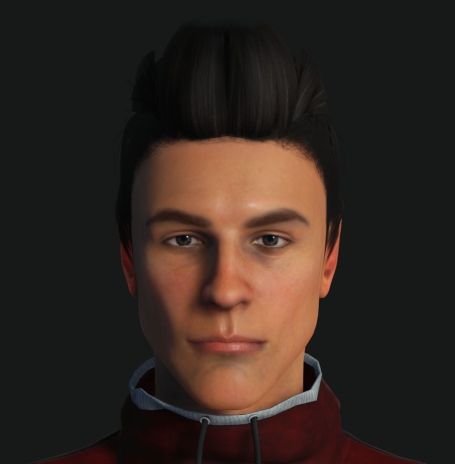 Family woman 3D model_10