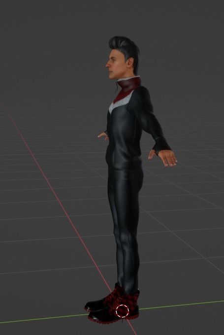 Family woman 3D model_14