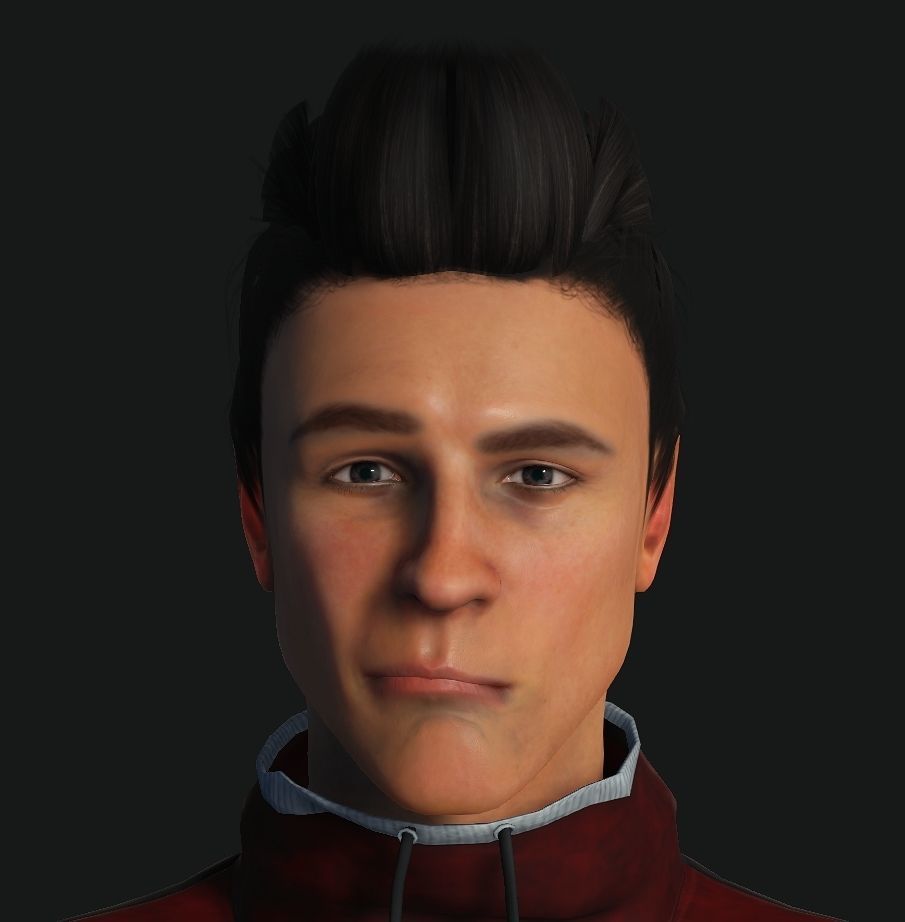 Family woman 3D model_53