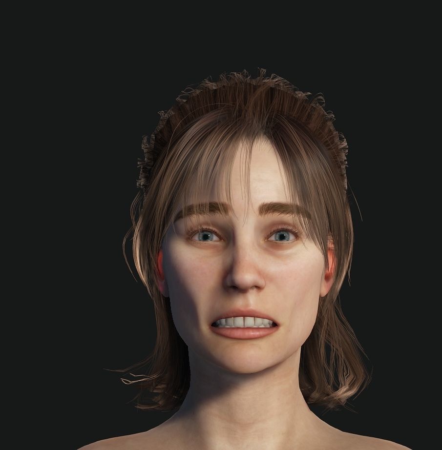 Family woman 3D model_20