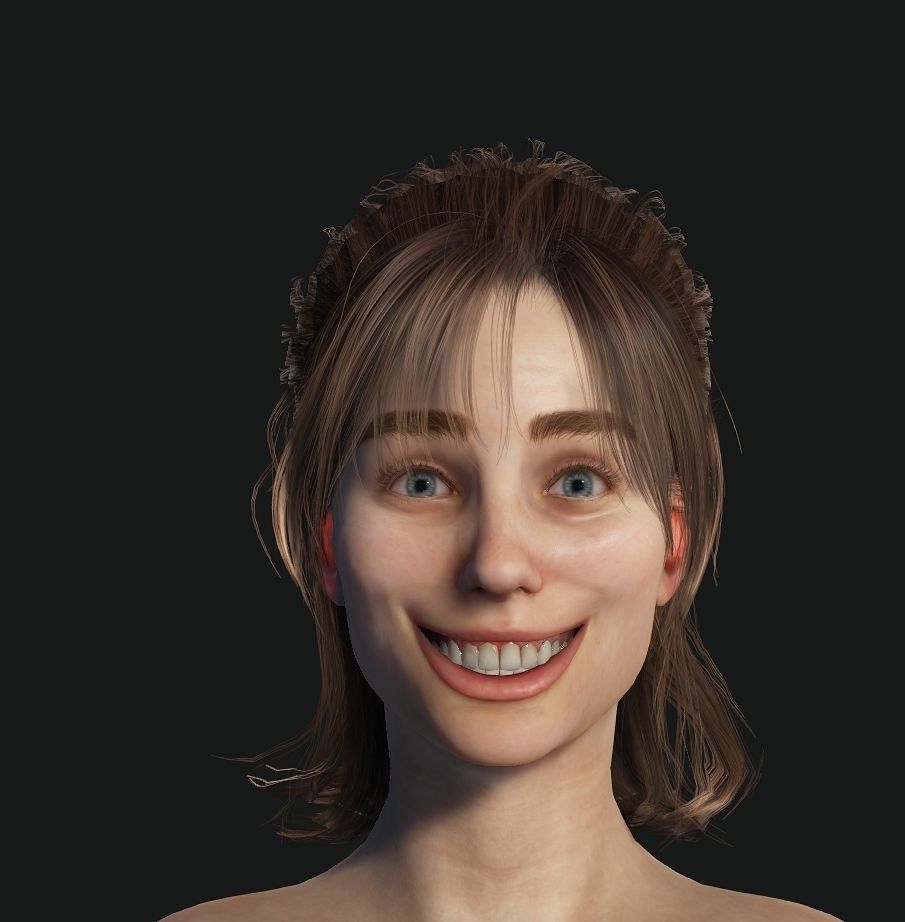 Family woman 3D model_61