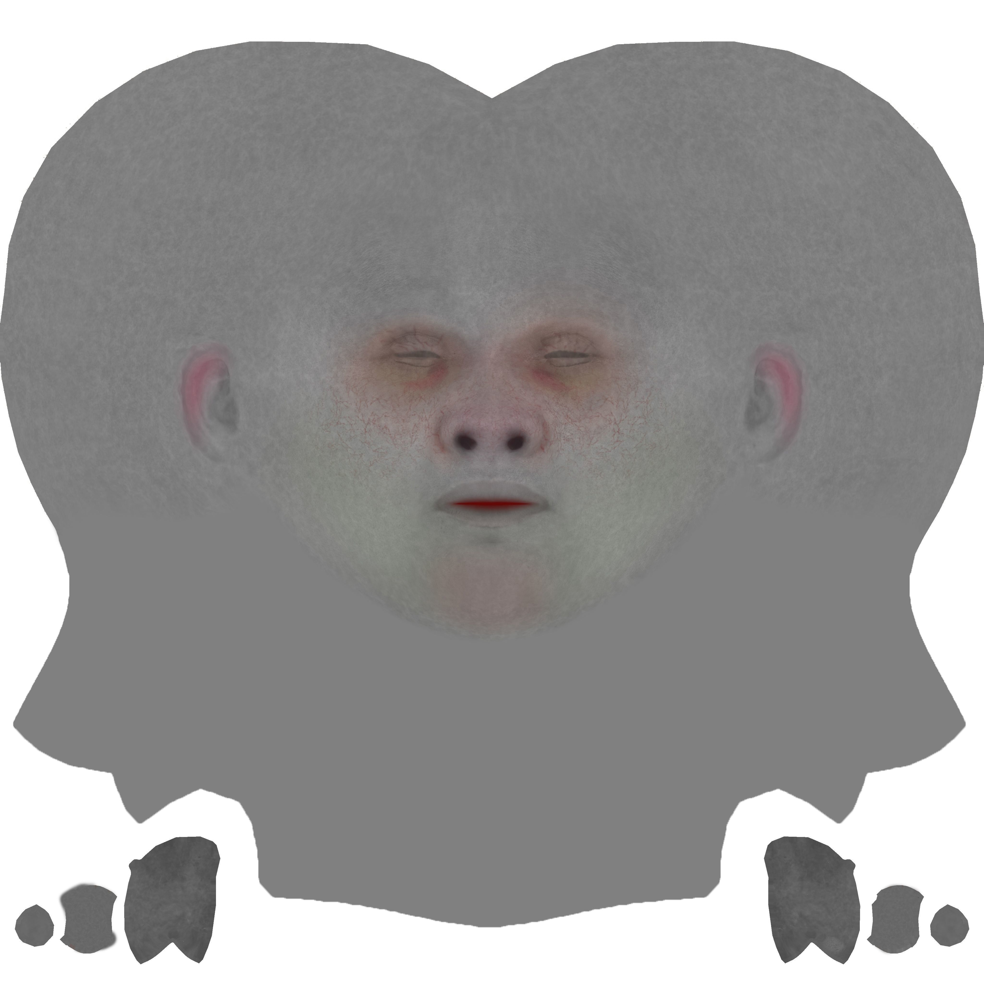 Family woman 3D model_64