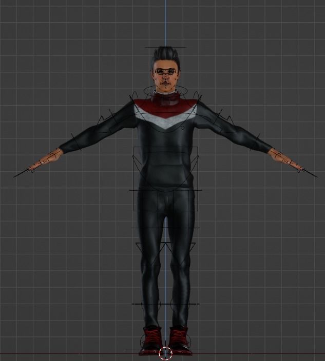 Family woman 3D model_15