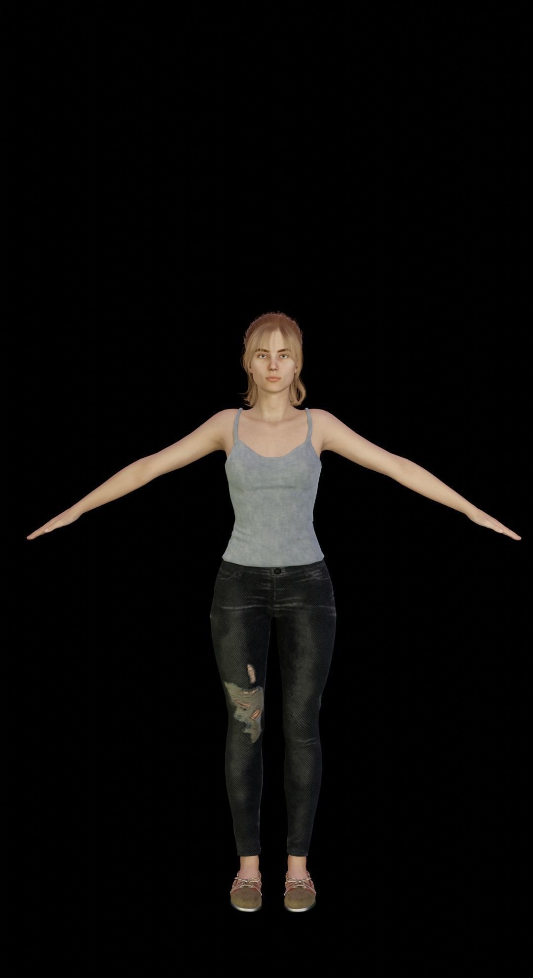 Family woman 3D model_19