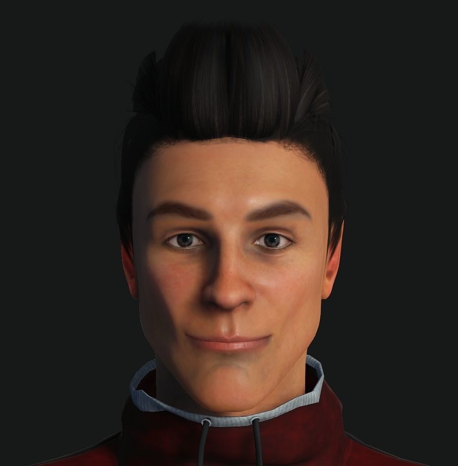 Family woman 3D model_11