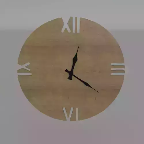 Wall Clock 3D model