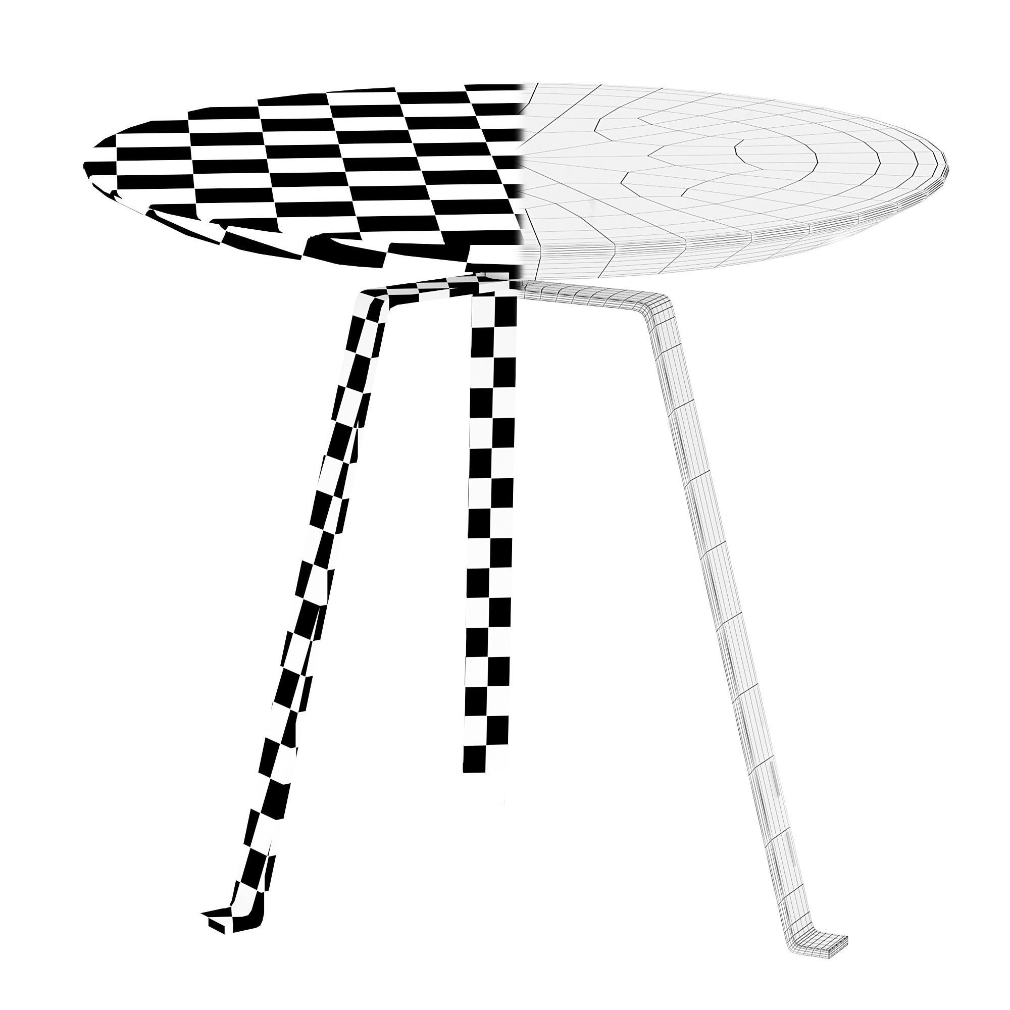 Tie table by bonaldo 3D model_4