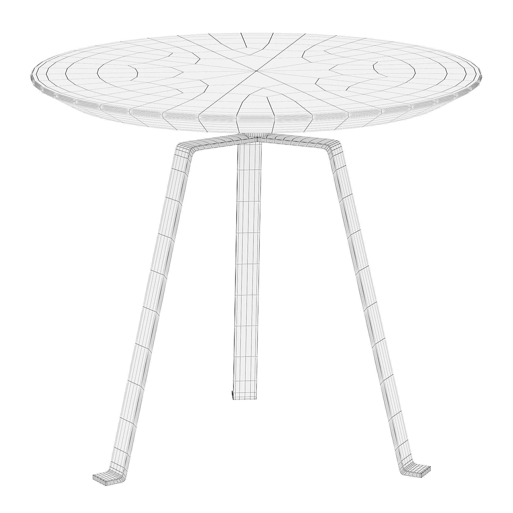 Tie table by bonaldo 3D model_3